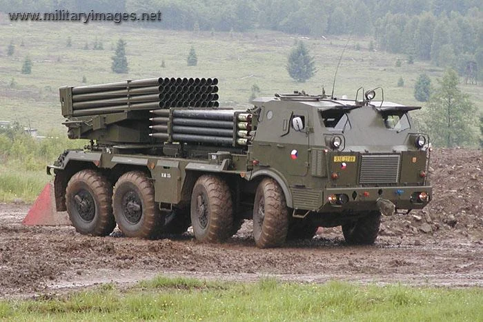 120mm Multiple Rocket Launcher RM 70 - Czech Army | A Military Photo ...