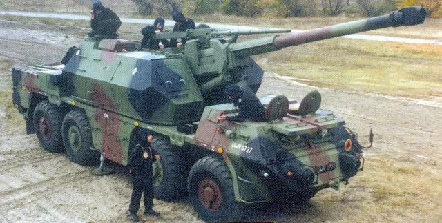 152 mm  Hotwizer SP wz.1977 "Dana"