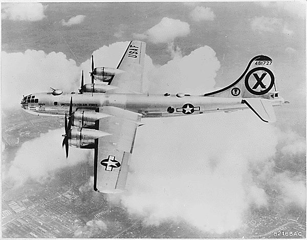 1952 July, View Of RB-29 Of The 31st Reconnaissance Squadron