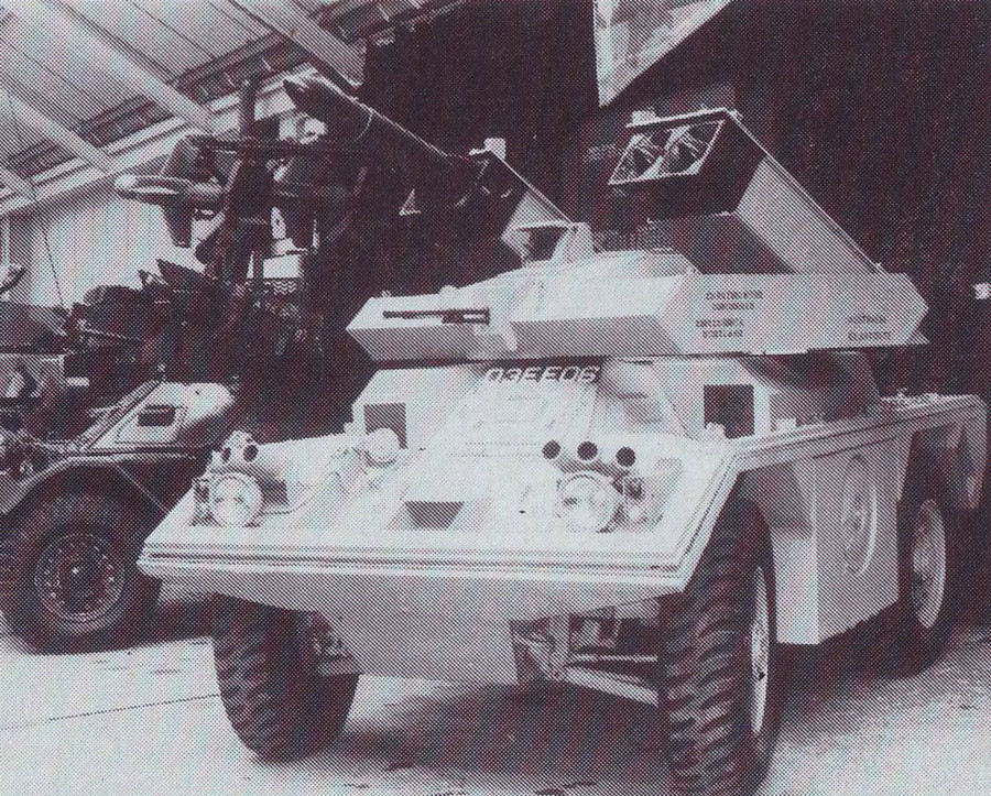 1965 Ferret Mk 5 Scout Car & Swingfire Missiles