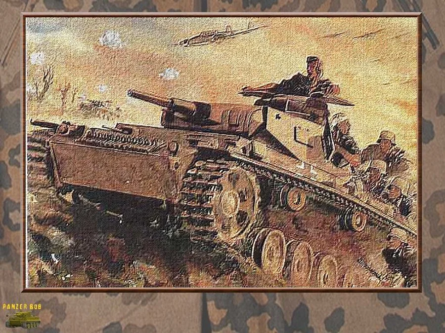 3rdReich_pz3_Panzer_III_Angriff