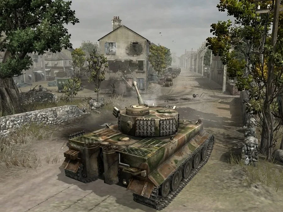 3rdReich_pz6_TIGER_HITS_THE_TOWN1 | A Military Photos & Video Website