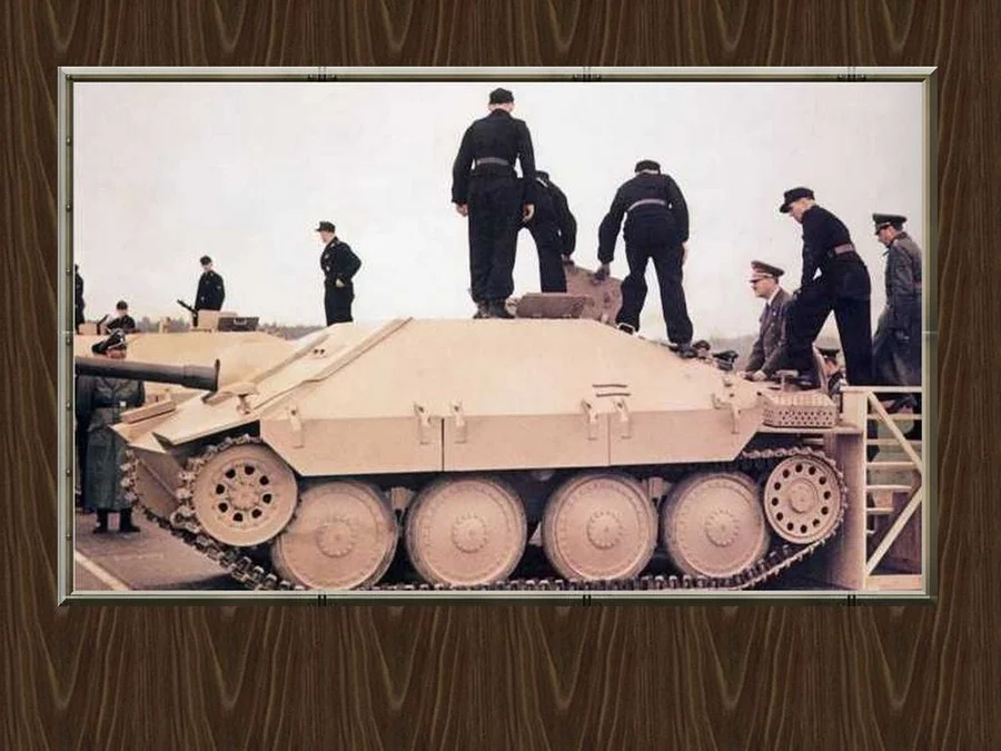 3rdReich_PzJgr38_Hetzer_Inspection_By_Hitler