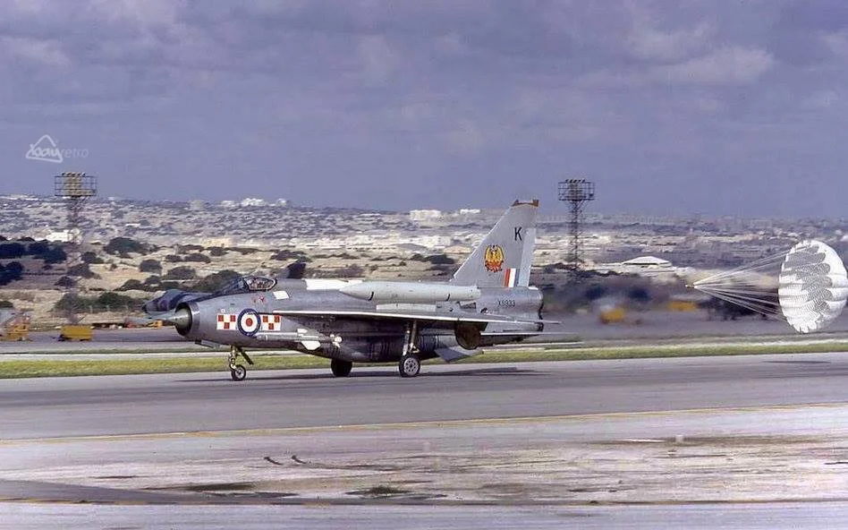 56 Sqdn Lightning  Fighter Jet Raf Luqa 1970s