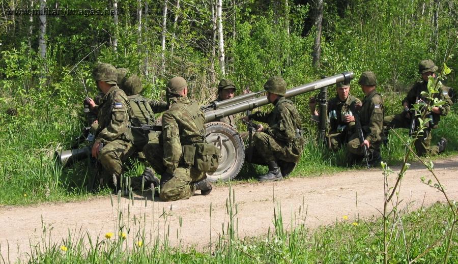 90mm recoilless gun - Estonian Army 2005
