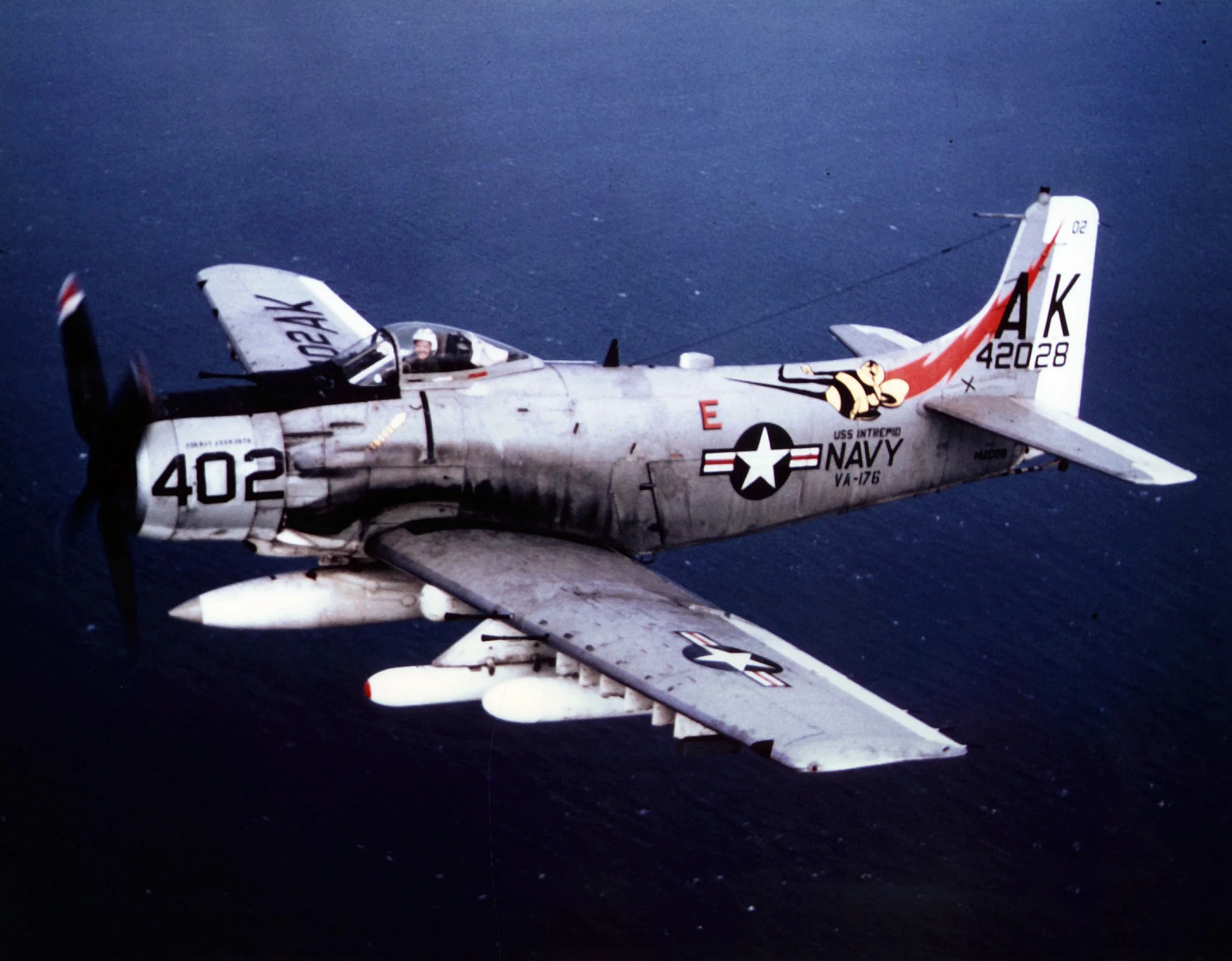 A-1J_Skyraider_VA-176_Vietnam_1966