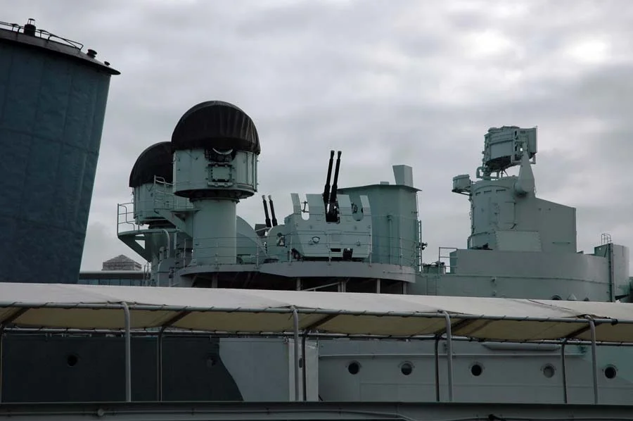 AA Guns HMS Belfast