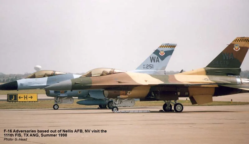 Aggressor F-16s