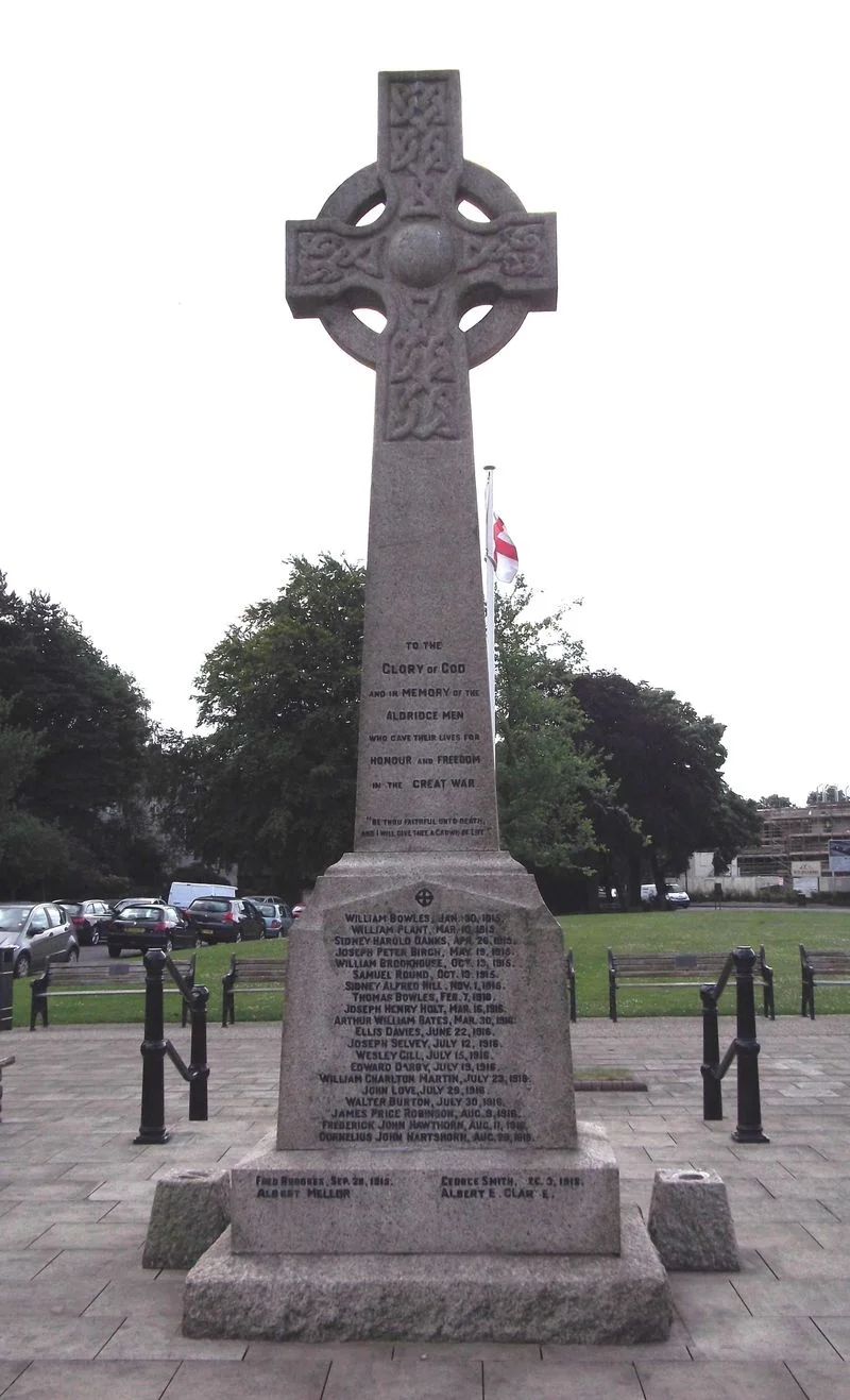 Aldridge War Memorial, Staffordshire.