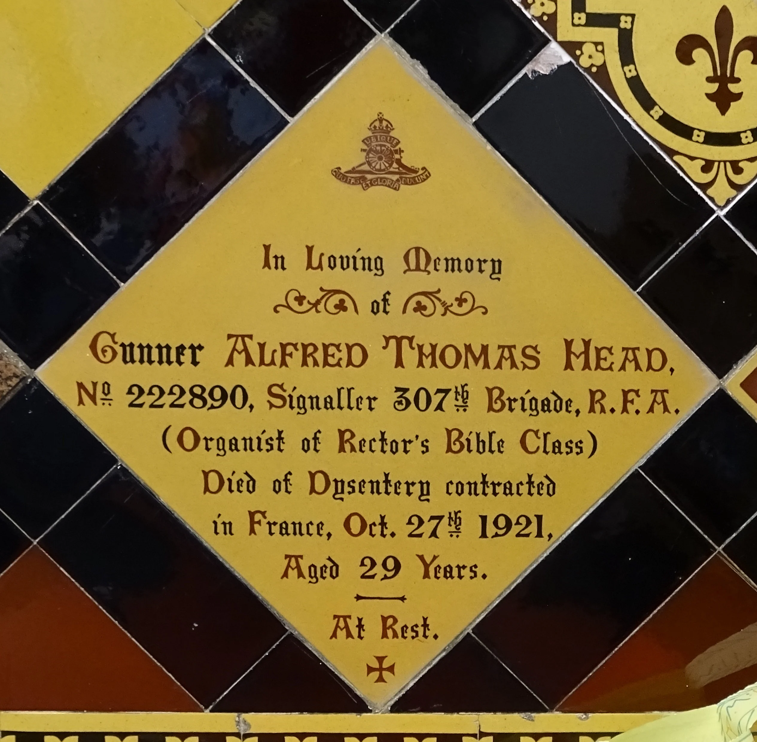 Alfred Thomas HEAD