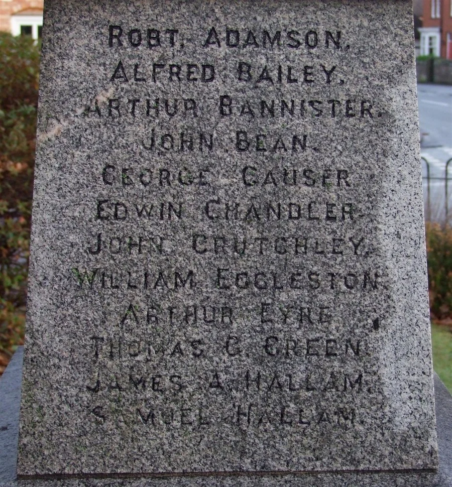 Alrewas War Memorial Staffordshire