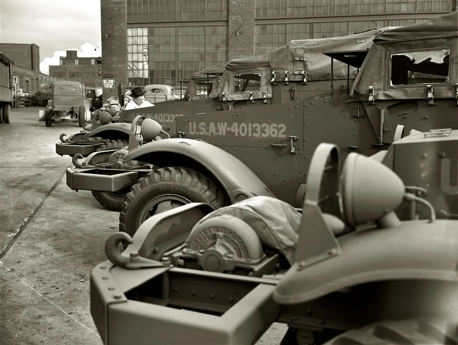 American halftracks