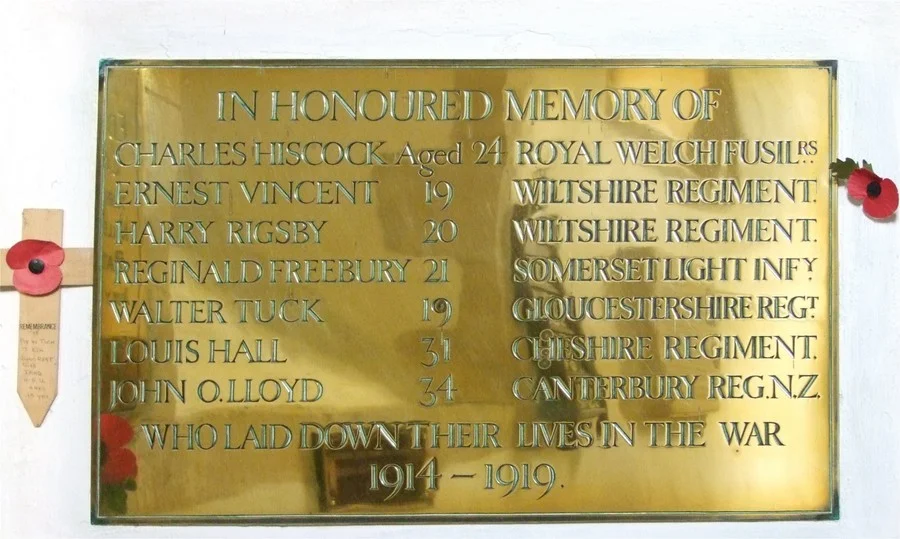 Ampney St Peter War Memorial, Gloucestershire