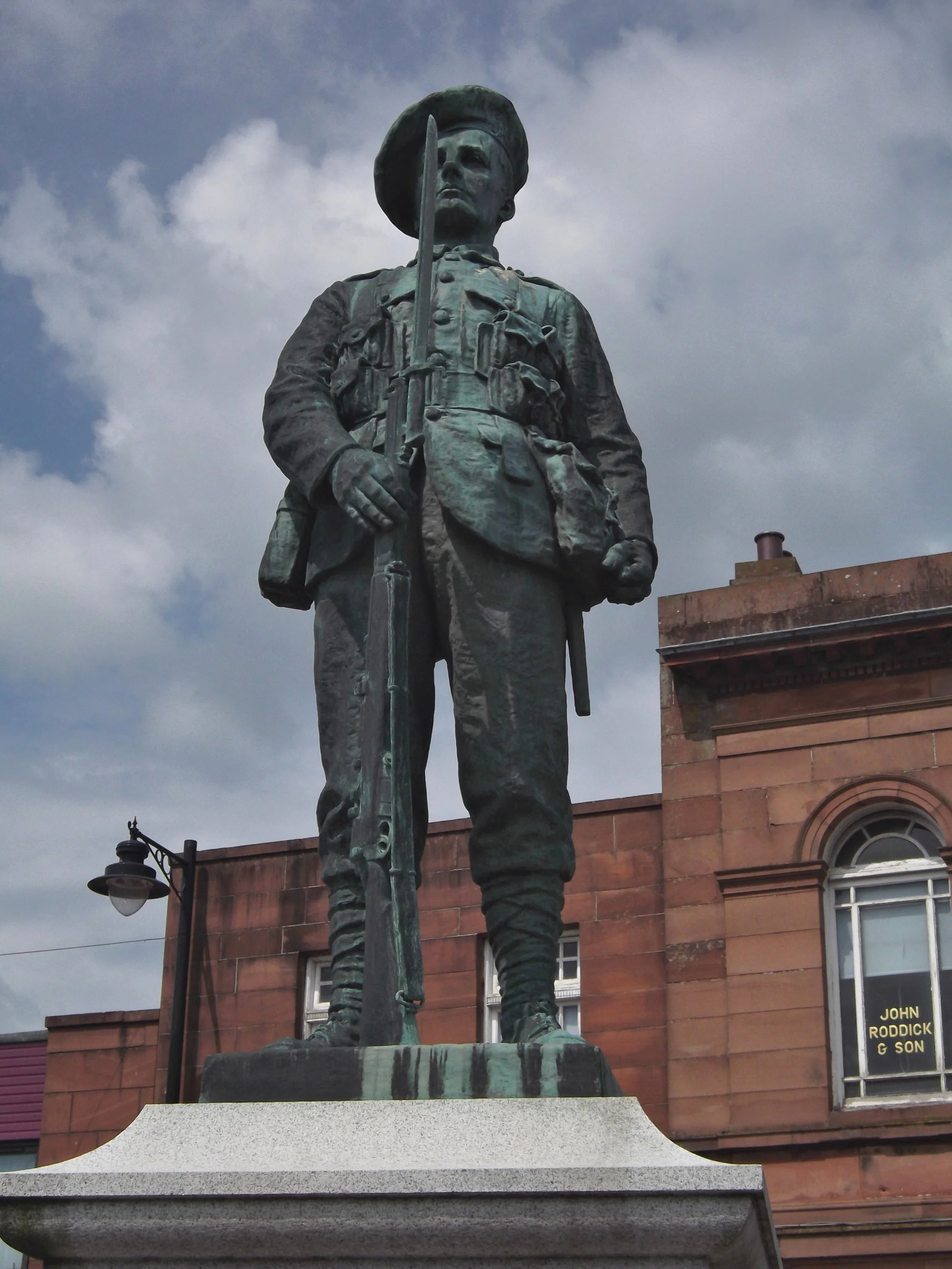 Annan War Memorial, Dumfriesshire.