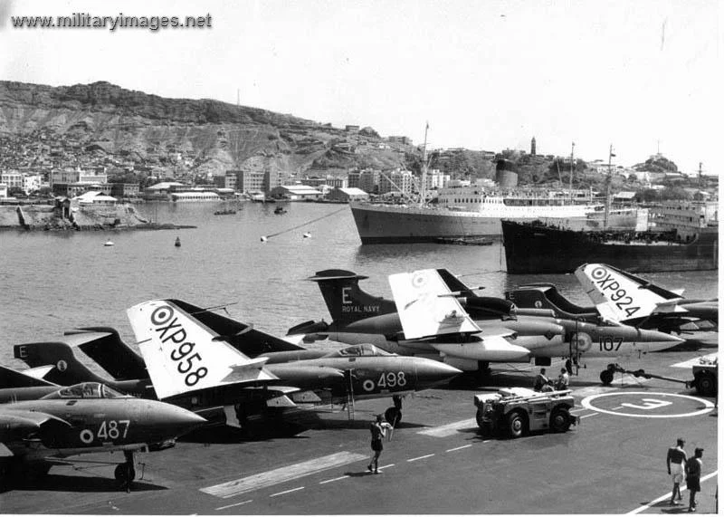 Another shot of HMS Eagle's flight deck