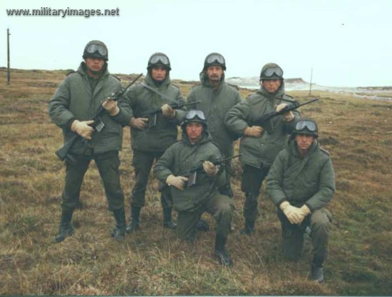 Argentine Soldiers in Falklands