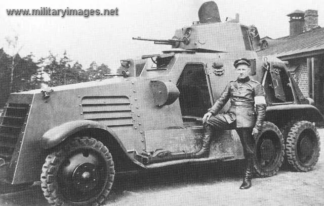 Armoured car Landsverk 182 in 1937