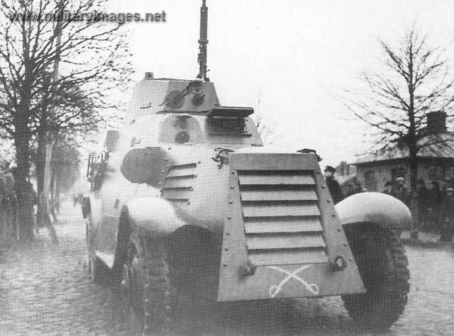 Armoured car Landsverk 182 in Lappeenranta in 1939