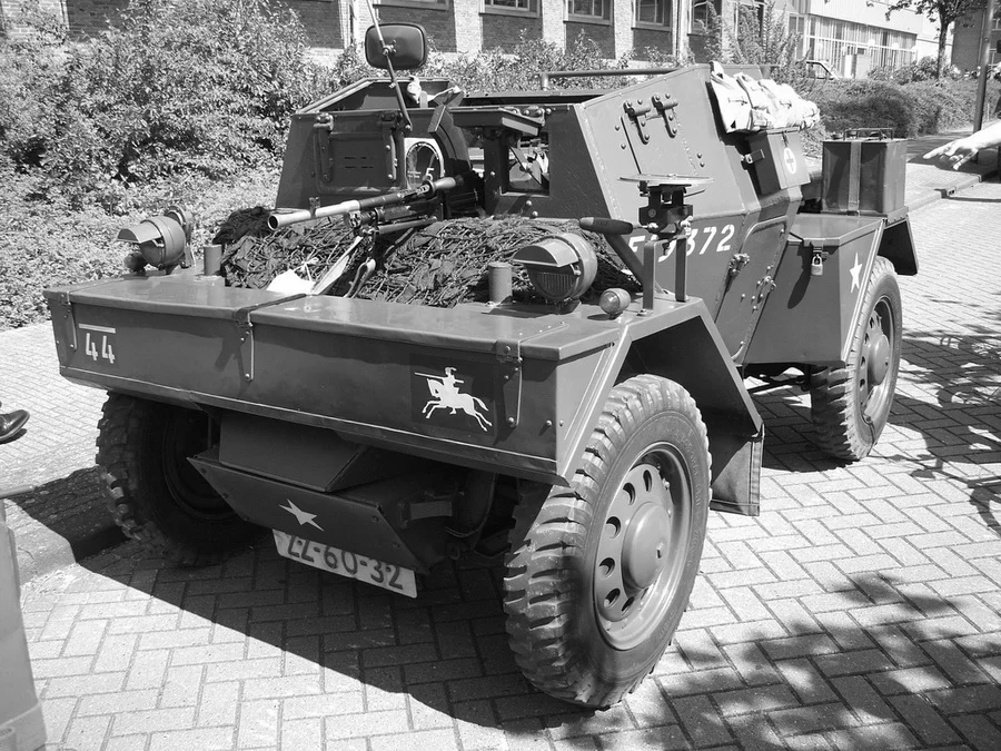 armoured cars