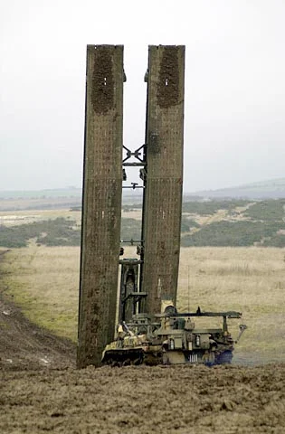 armoured vehicle-launched bridge (AVLB)