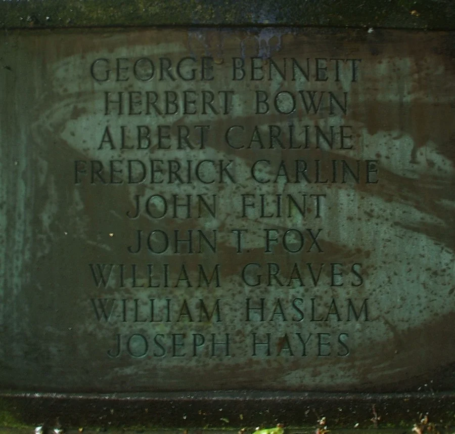Ashover War Memorial Derbyshire
