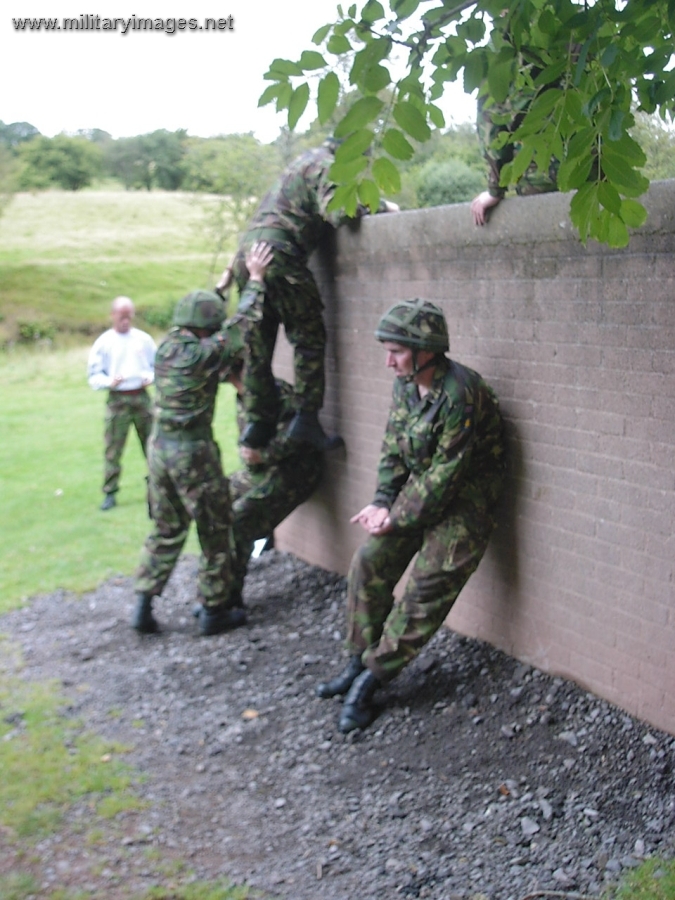 Assault Course, C Coy, THE RIFLE VOLUNTEERS