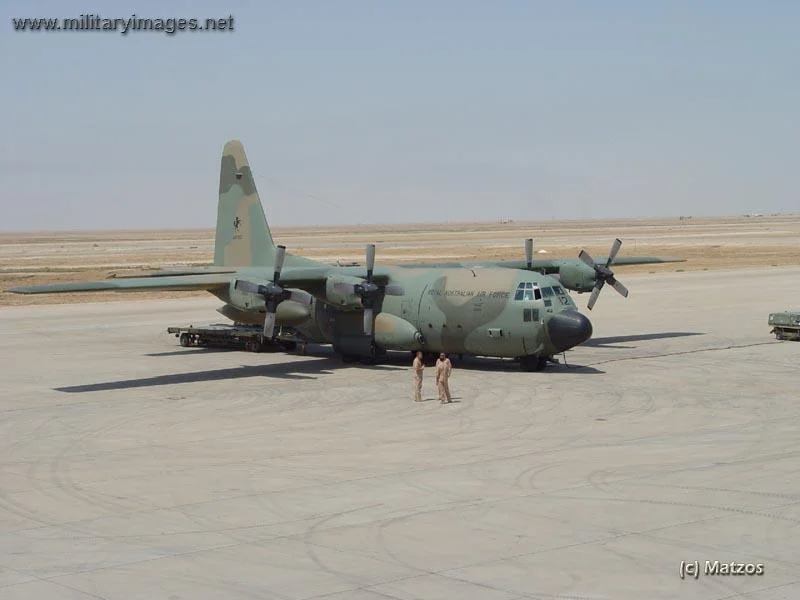 Aussie C130 at Basrah