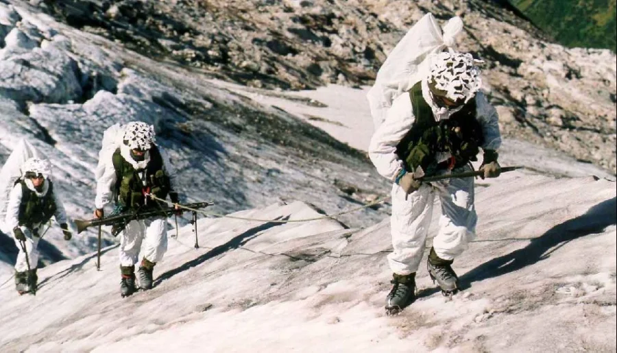 Austrian Army Alpine training