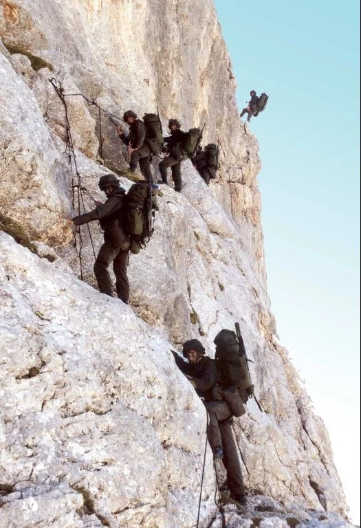 Austrian Army High Alpine training