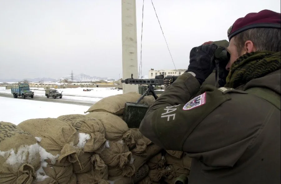 Austrian Peace Keeper in Afghanistan