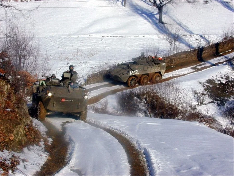 Austrian Peace Keepers in Kosovo