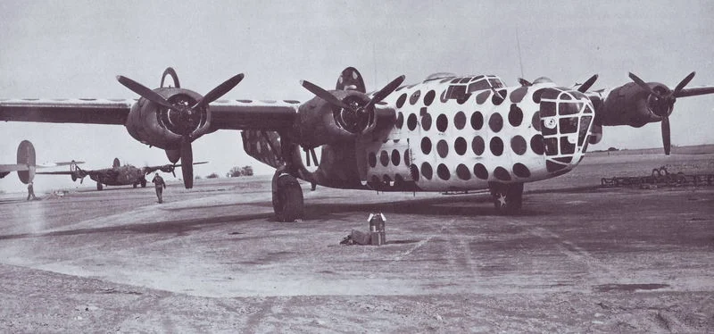 B24 Liberator assembly formation aircraft.