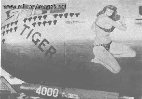 B29 Bomber Aircraft Nose Art