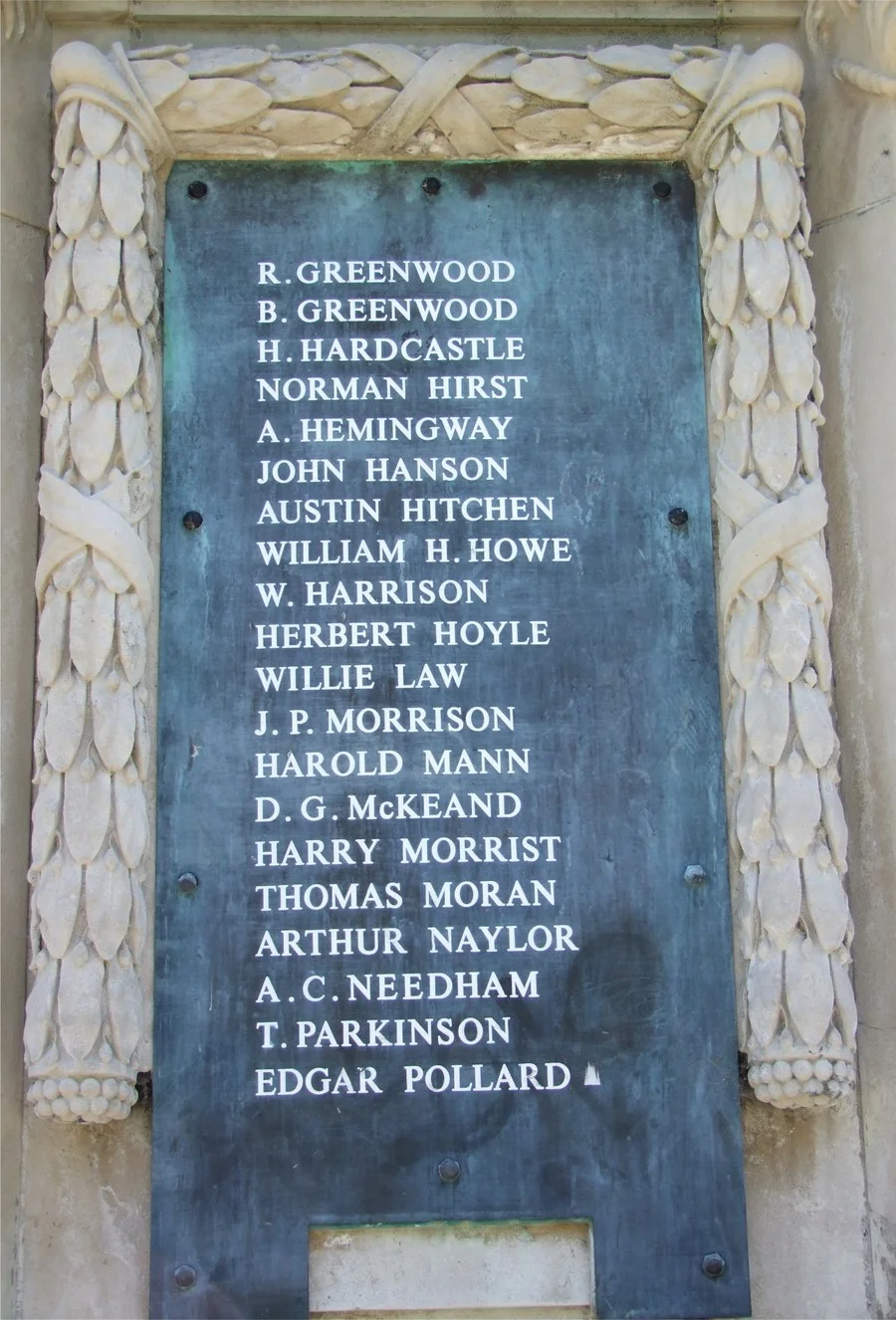 Bailiff Bridge War Memorial West Yorkshire