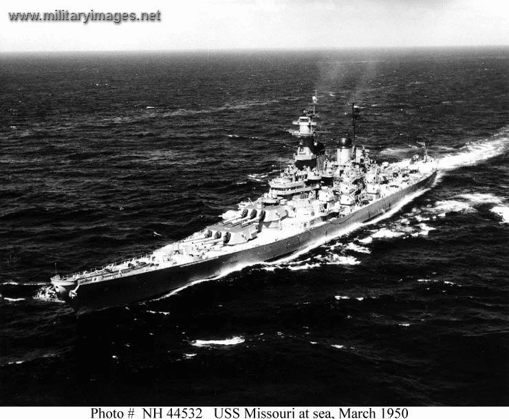 BB-63 USS Missouri