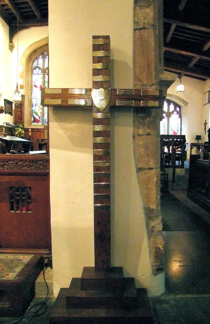 Beetham Church Memorial Cross