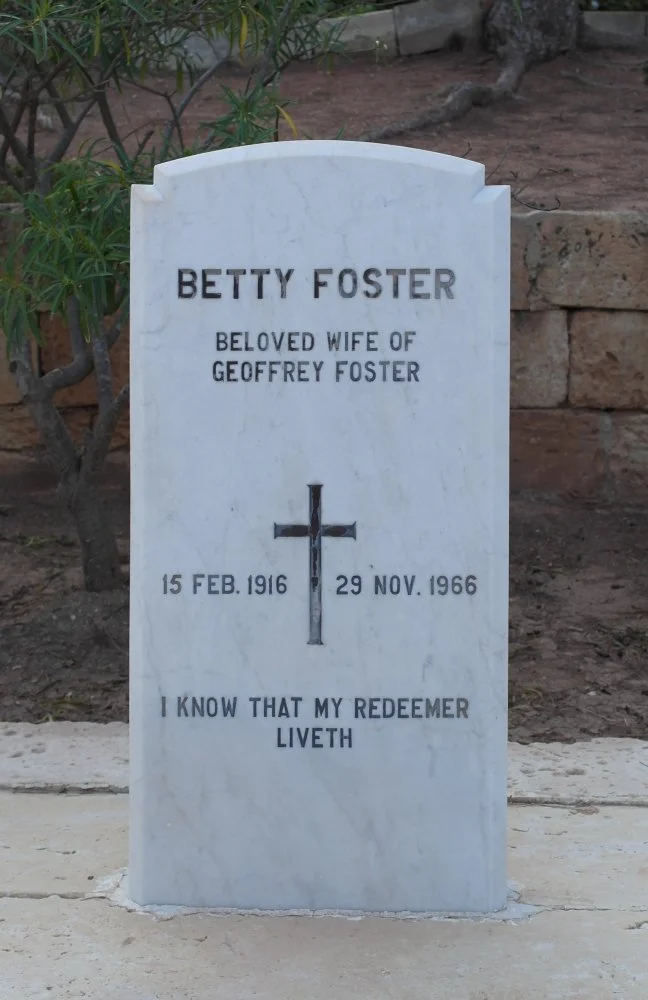 Betty FOSTER, nee Bastable