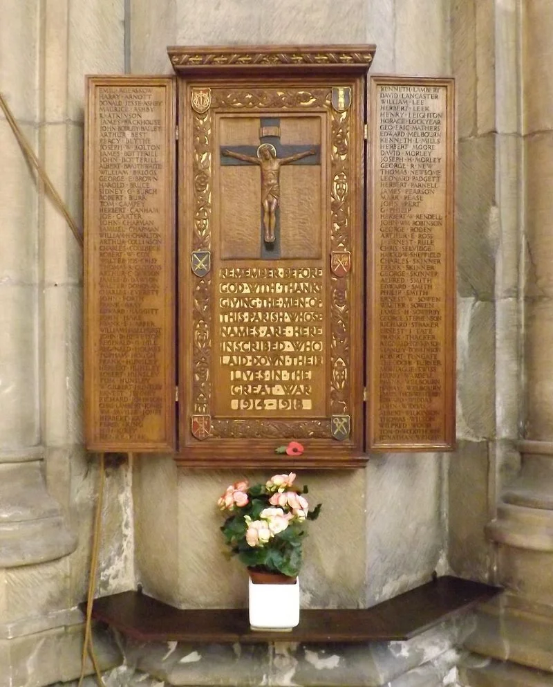 Beverley, St Mary War Memorial, Yorkshire