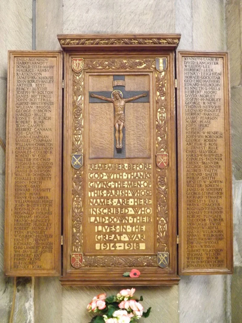 Beverley, St Mary War Memorial, Yorkshire