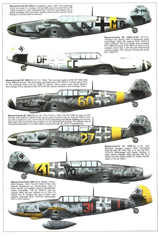 Bf 109 G G12 And K Variants 8 2305776426 O Militaryimages Net