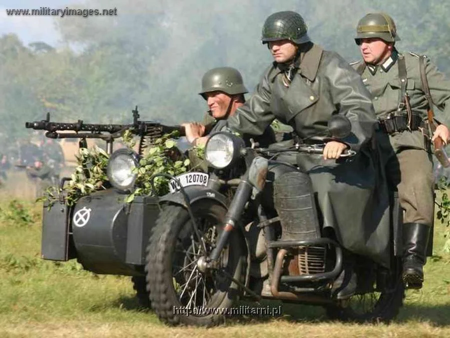 BMW MG34 sidecar circa1939