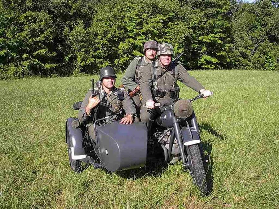 BMW motorcycle w sidecar