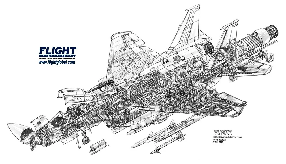 Boeing F15E Eagle Cutaway | A Military Photo & Video Website