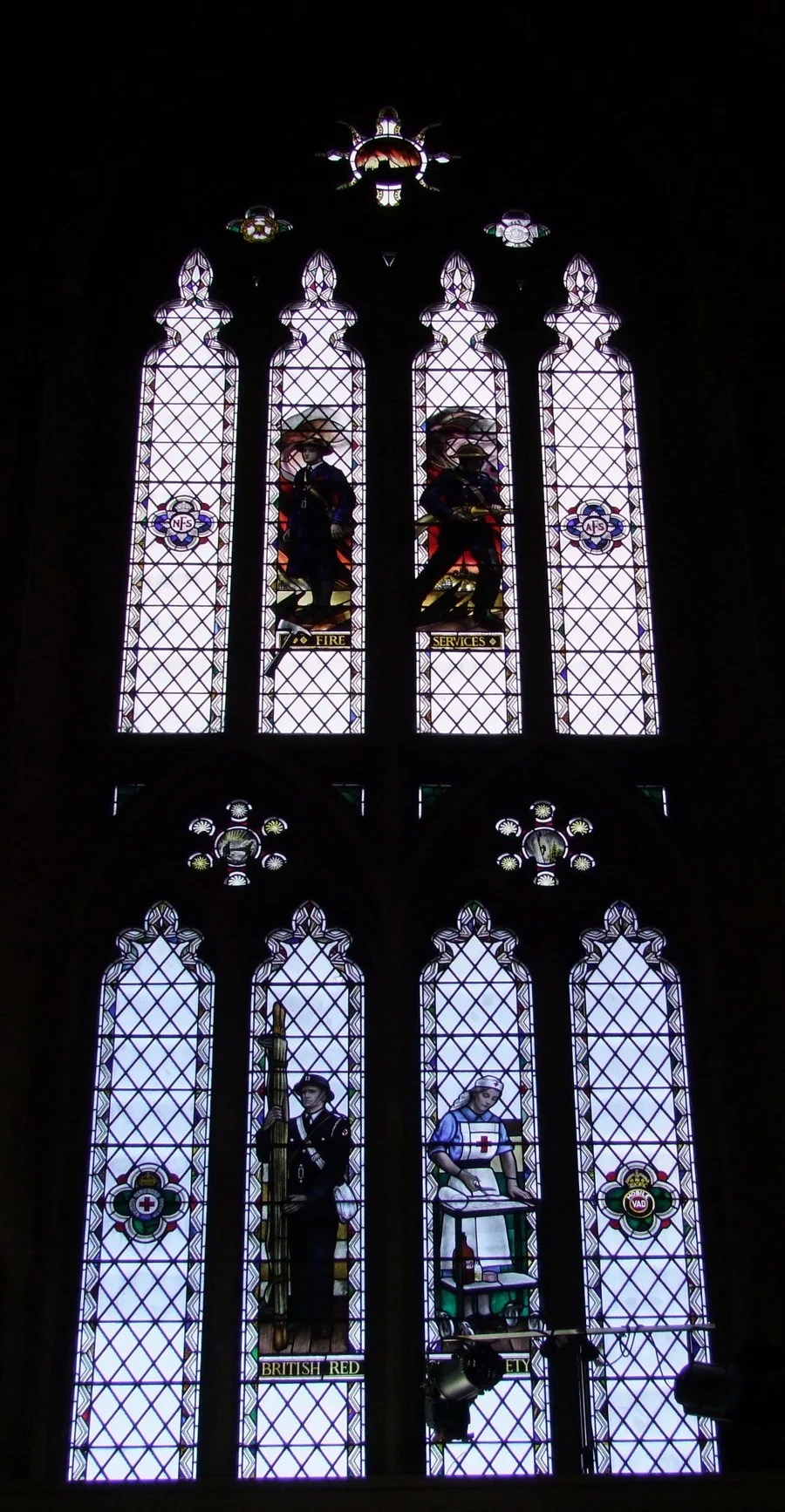 Bristol Cathedral (Commemorative WW2 Window)