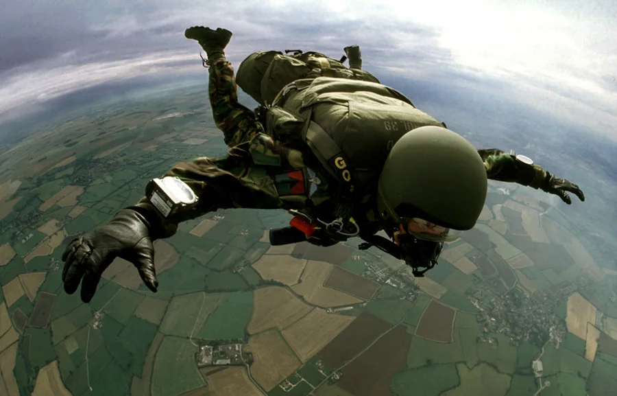 British Army Sky Divers