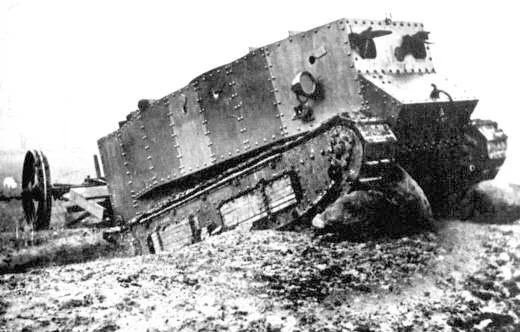 British tank prototype "little Willie"