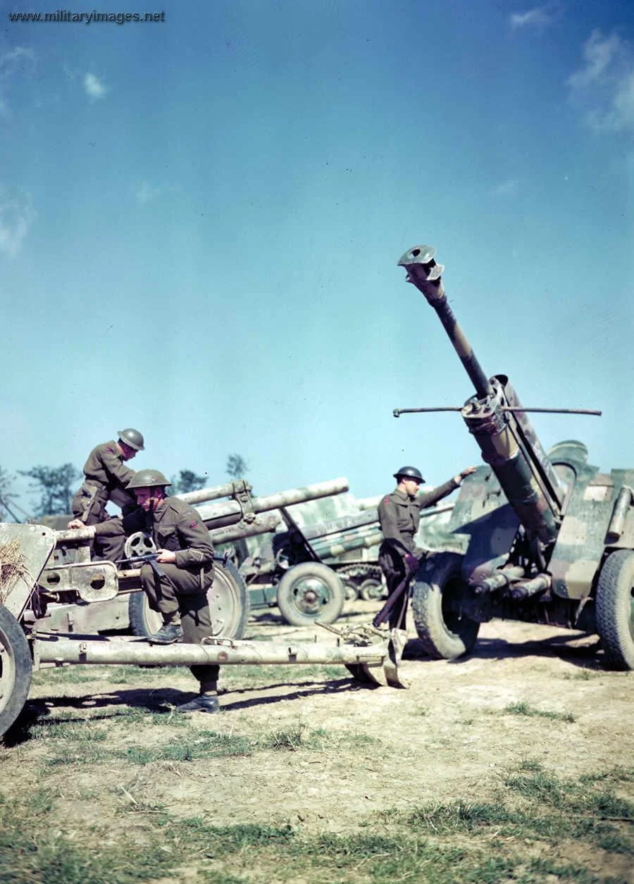 British Troops Capture Guns