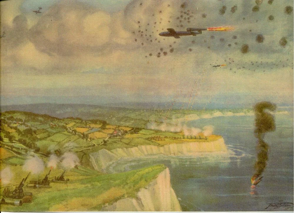 Buzz Bombs over dover