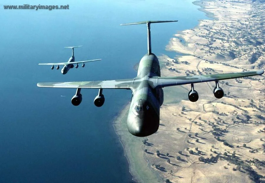 C-5 Galaxy & C-141B Starlifter | A Military Photo & Video Website