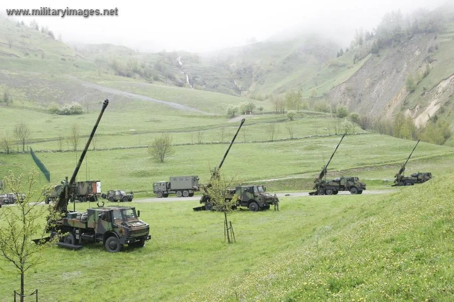 CAESAR in the Alps Truck mounted artillery system | A Military Photo ...